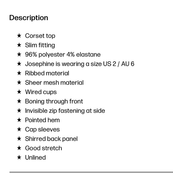 Princess Polly Not Your Baby Corset Pink - Picture 6 of 6